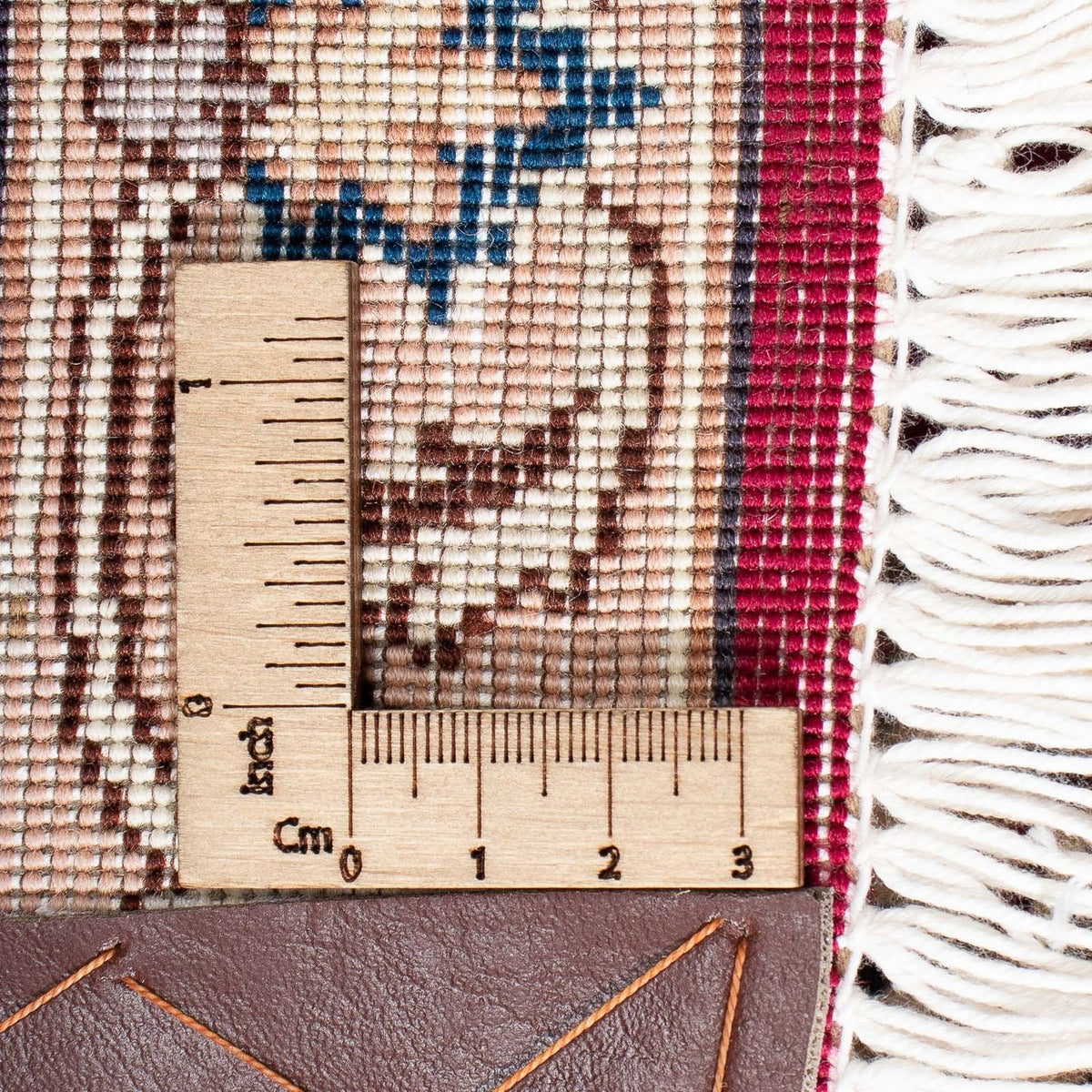 Persisk matta - Tabriz - Royal - 293 x 202 cm - mörkröd