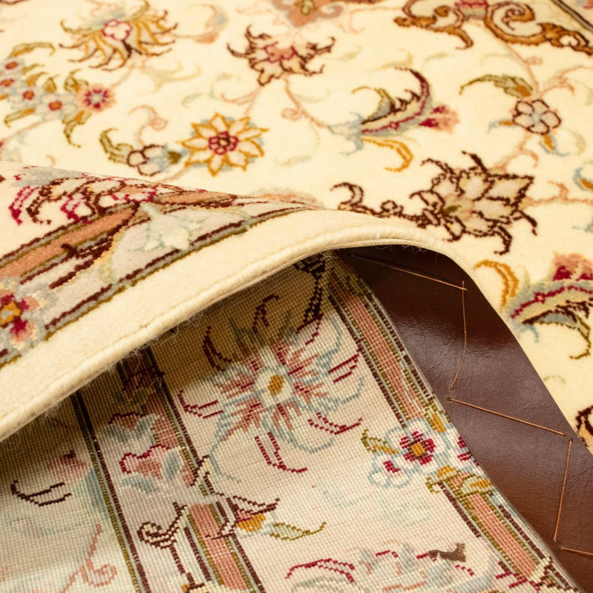 Persisk matta - Tabriz - Royal - 145 x 100 cm - beige