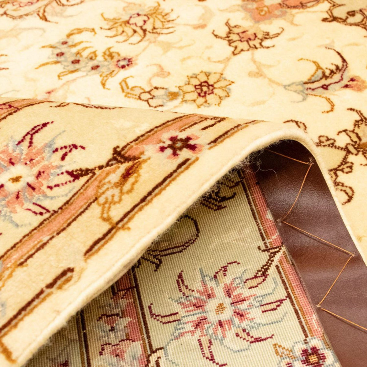 Persisk matta - Tabriz - Royal - 154 x 102 cm - beige