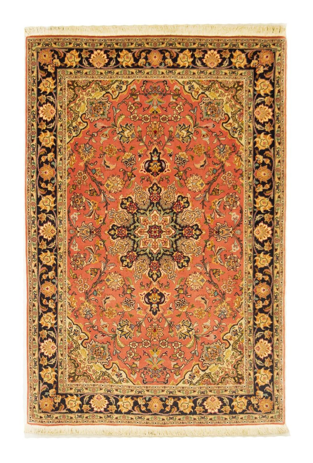 Persisk matta - Tabriz - Royal - 150 x 102 cm - röd