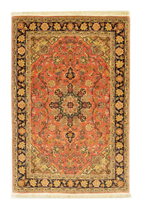 Persisk matta - Tabriz - Royal - 150 x 102 cm - röd