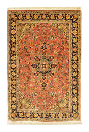 Persisk matta - Tabriz - Royal - 150 x 102 cm - röd