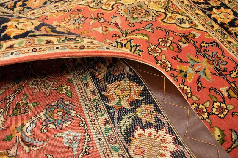 Persisk matta - Tabriz - Royal - 150 x 102 cm - röd