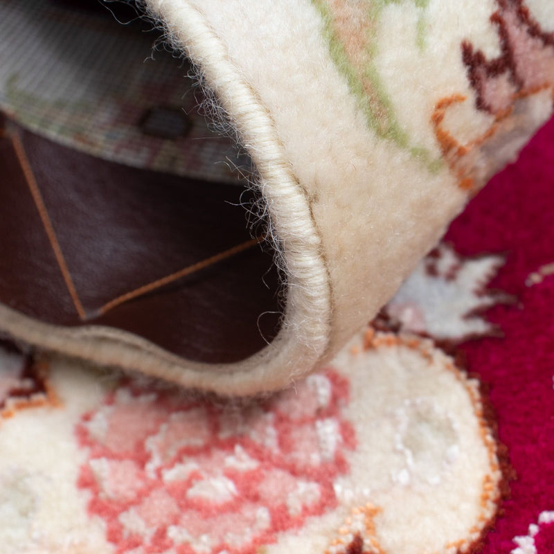 Persisk matta - Tabriz - Royal - 96 x 59 cm - mörkröd