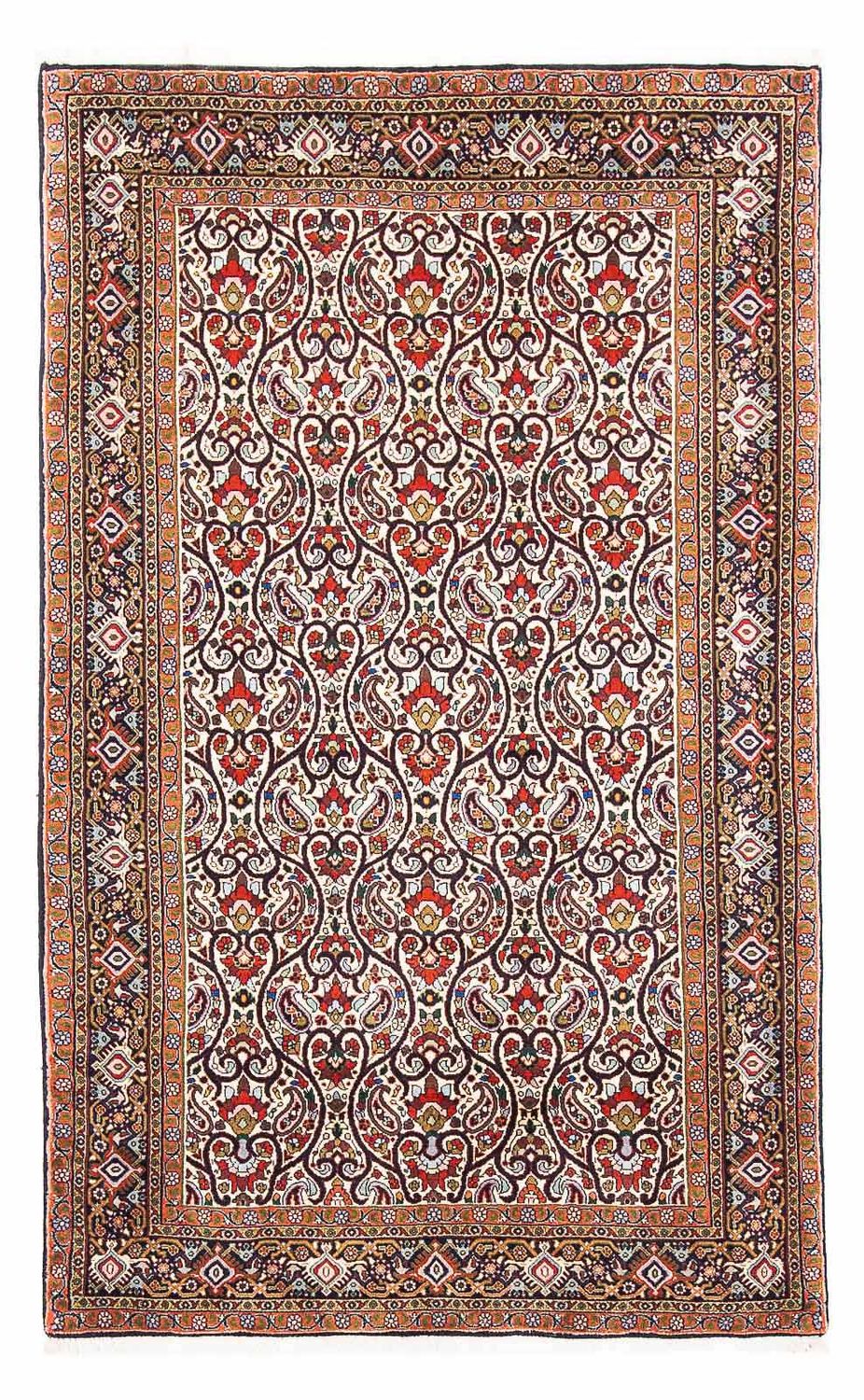 Persisk matta - Bijar - 175 x 108 cm - beige