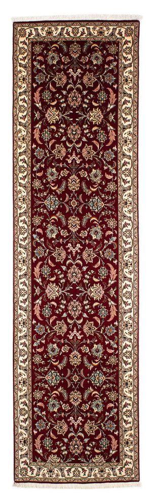 Runner Persisk matta - Tabriz - Royal - 295 x 77 cm - mörkröd