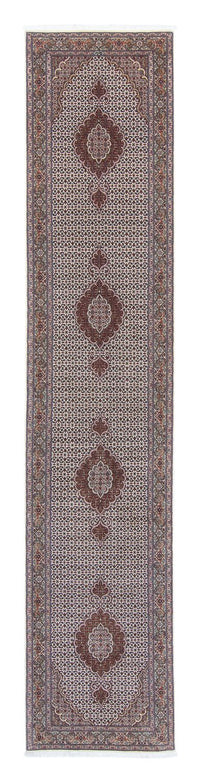 Runner Persisk matta - Tabriz - 405 x 83 cm - flerfärgad
