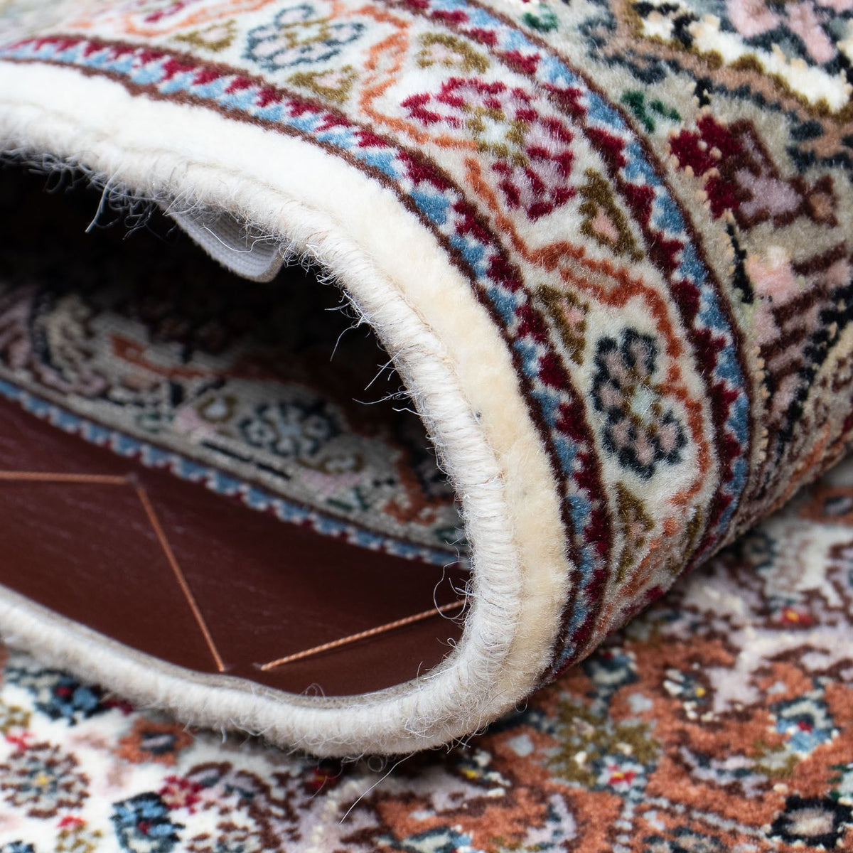 Runner Persisk matta - Tabriz - 405 x 83 cm - flerfärgad