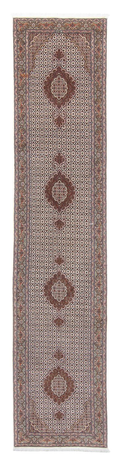 Runner Persisk matta - Tabriz - 402 x 82 cm - flerfärgad