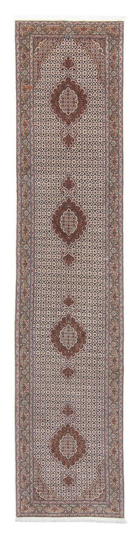 Runner Persisk matta - Tabriz - 402 x 82 cm - flerfärgad