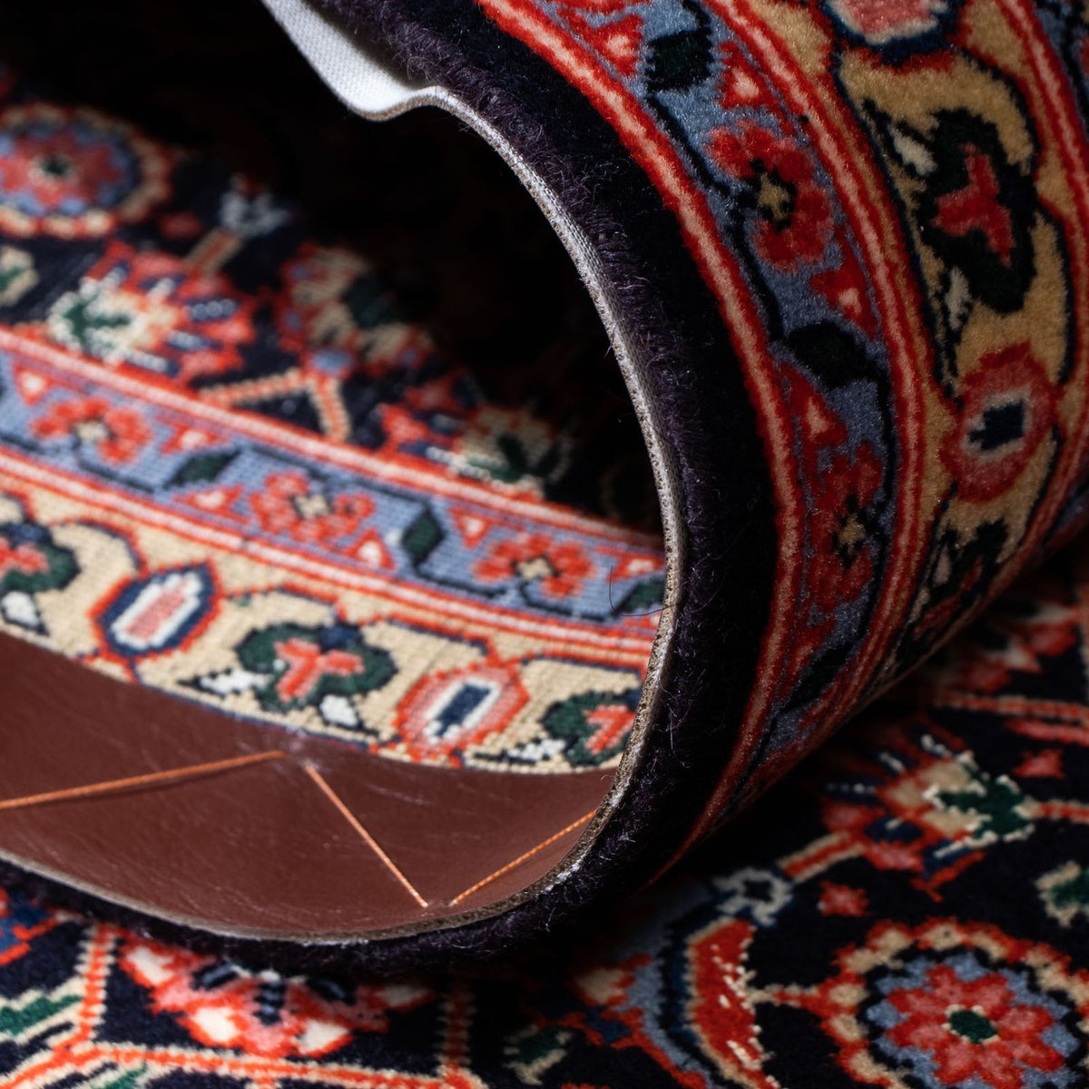 Runner Persisk matta - Tabriz - 203 x 63 cm - rost