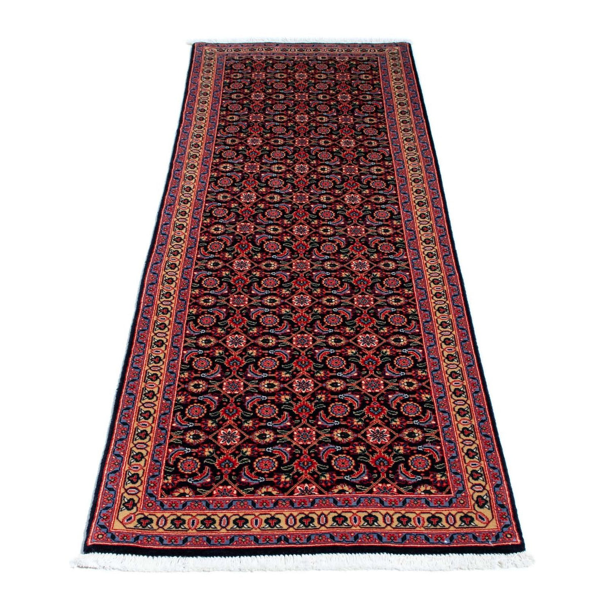 Runner Persisk matta - Tabriz - 203 x 63 cm - rost