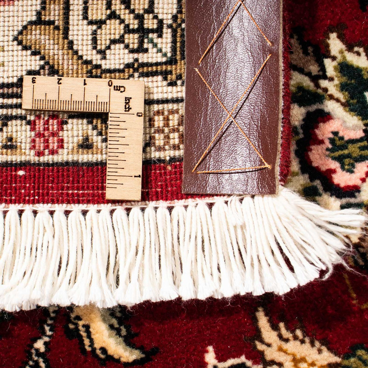 Runner Persisk matta - Tabriz - Royal - 316 x 75 cm - mörkröd