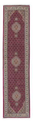 Runner Persisk matta - Tabriz - 344 x 80 cm - mörkröd
