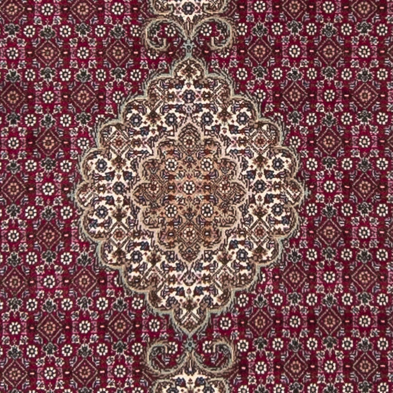Runner Persisk matta - Tabriz - 344 x 80 cm - mörkröd