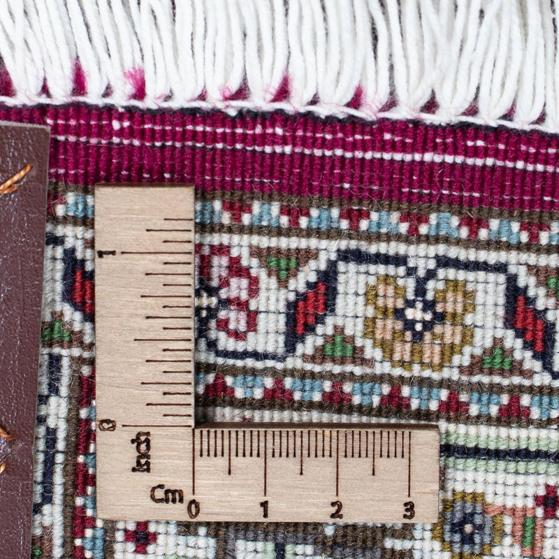 Runner Persisk matta - Tabriz - 344 x 80 cm - mörkröd