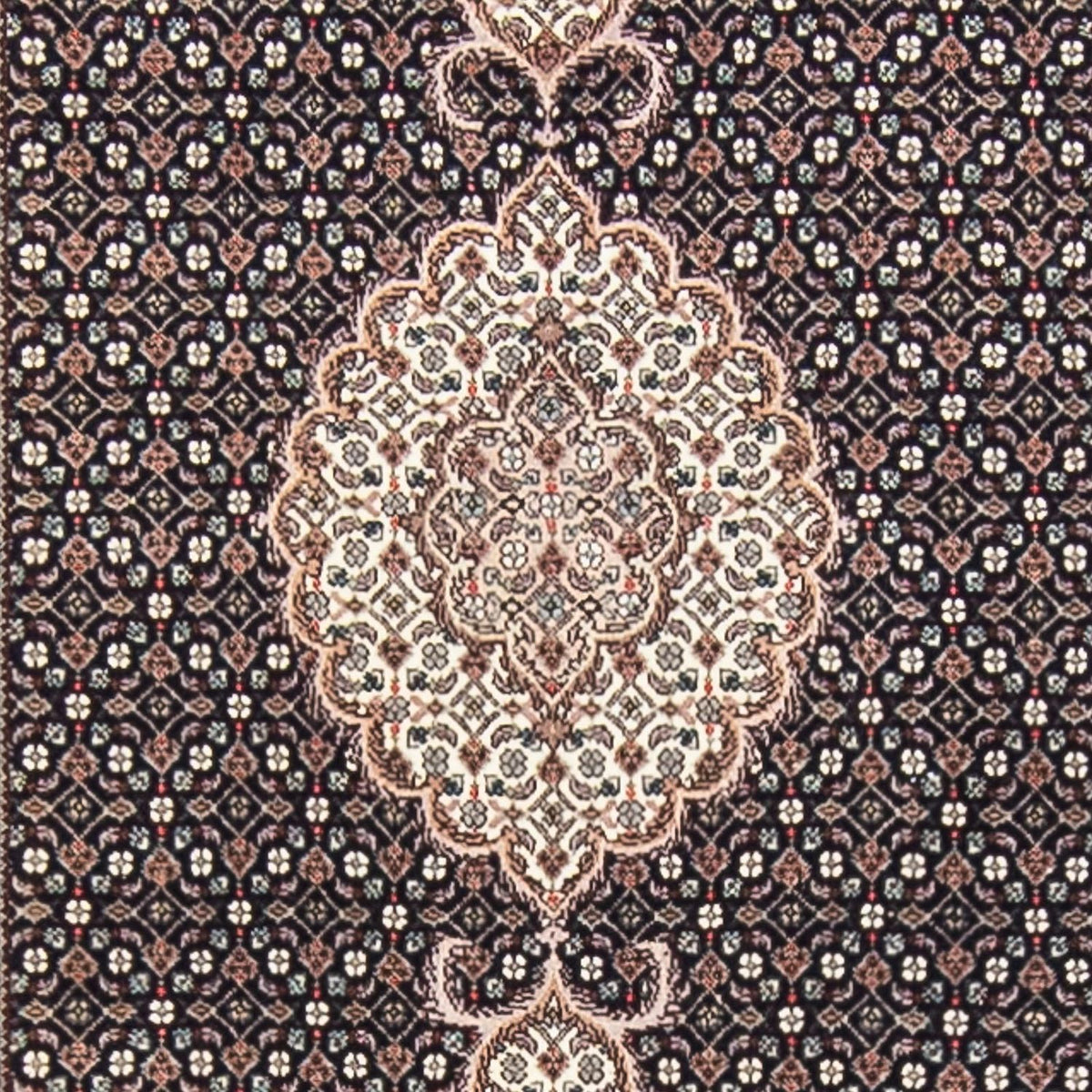 Runner Persisk matta - Tabriz - 389 x 83 cm - flerfärgad
