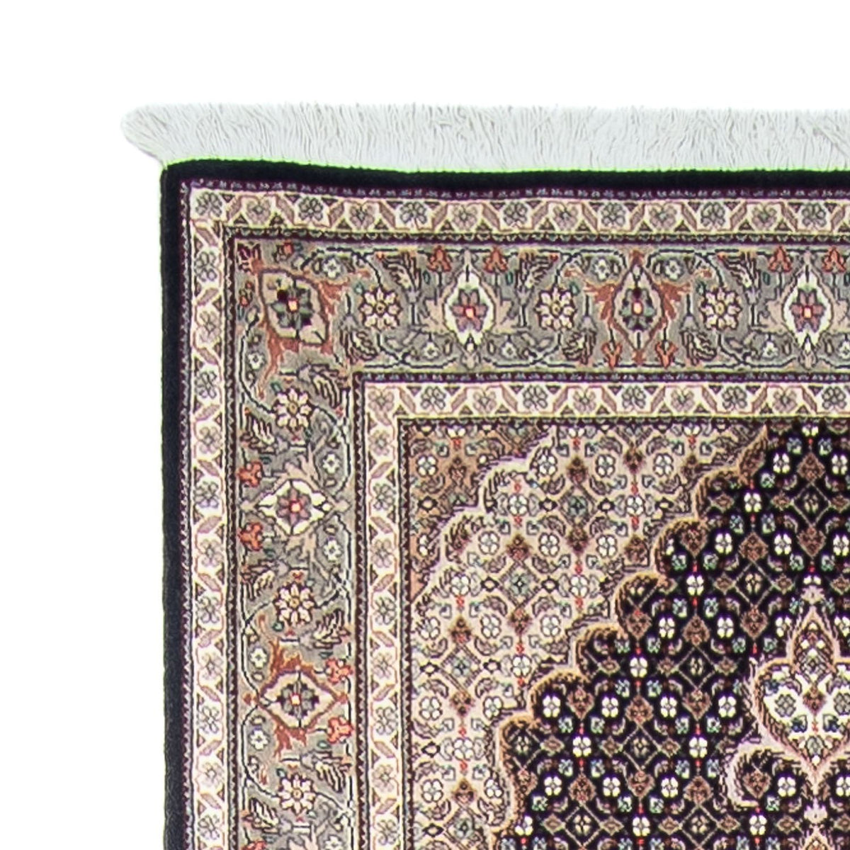 Runner Persisk matta - Tabriz - 389 x 83 cm - flerfärgad
