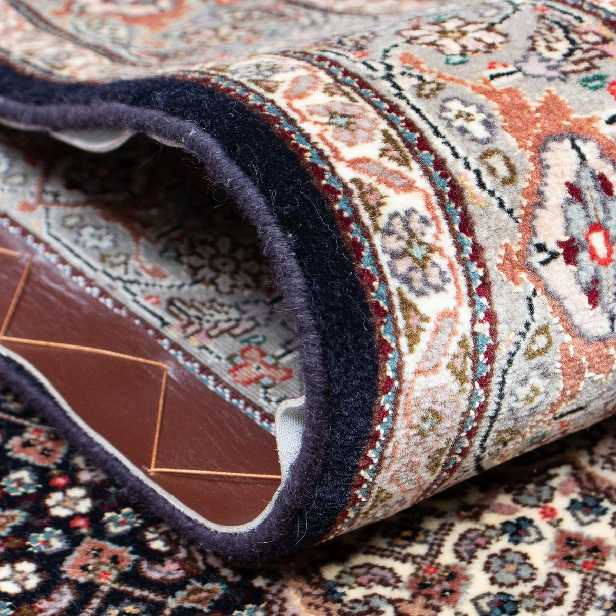 Runner Persisk matta - Tabriz - 389 x 83 cm - flerfärgad