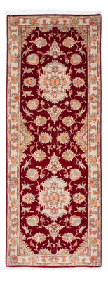 Runner Persisk matta - Tabriz - Royal - 208 x 80 cm - mörkröd