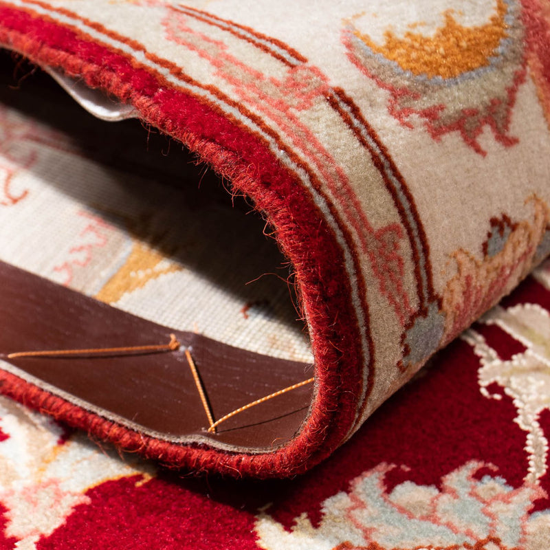 Runner Persisk matta - Tabriz - Royal - 208 x 80 cm - mörkröd