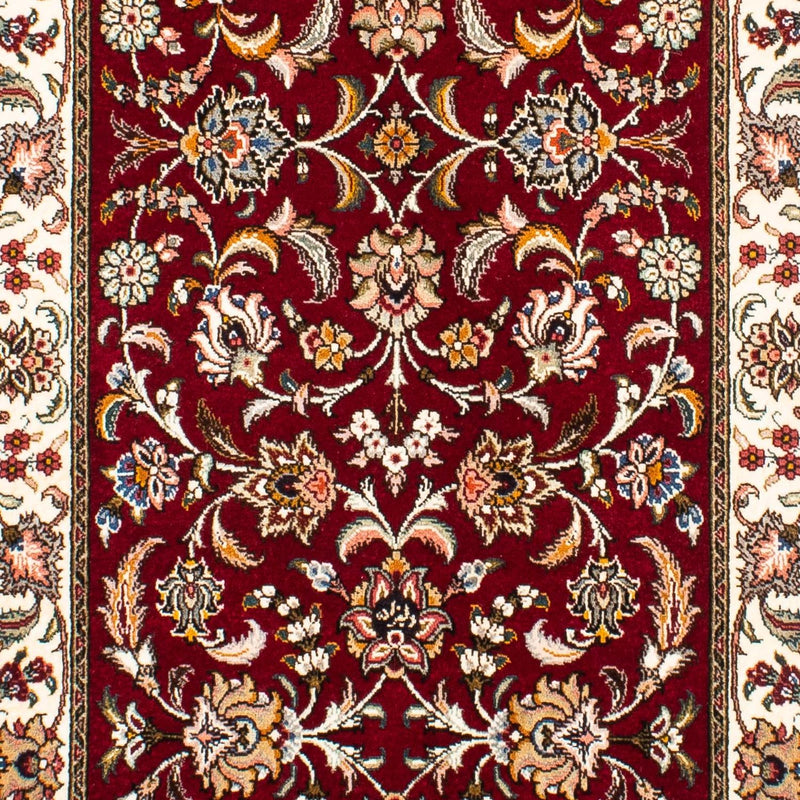 Runner Persisk matta - Tabriz - Royal - 322 x 85 cm - mörkröd