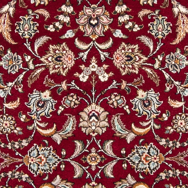 Runner Persisk matta - Tabriz - Royal - 390 x 87 cm - mörkröd