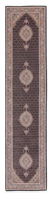 Runner Persisk matta - Tabriz - 387 x 82 cm - flerfärgad