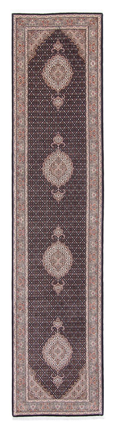 Runner Persisk matta - Tabriz - 387 x 82 cm - flerfärgad