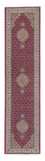Runner Persisk matta - Tabriz - 343 x 82 cm - mörkröd
