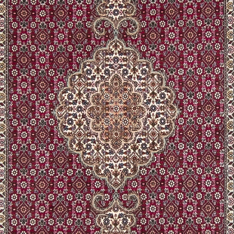 Runner Persisk matta - Tabriz - 343 x 82 cm - mörkröd