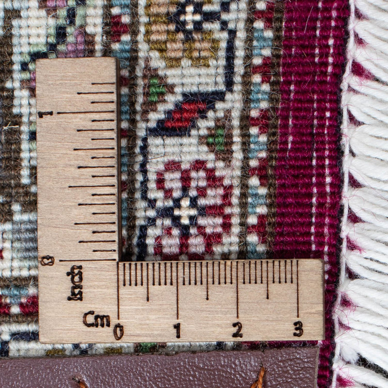 Runner Persisk matta - Tabriz - 343 x 82 cm - mörkröd