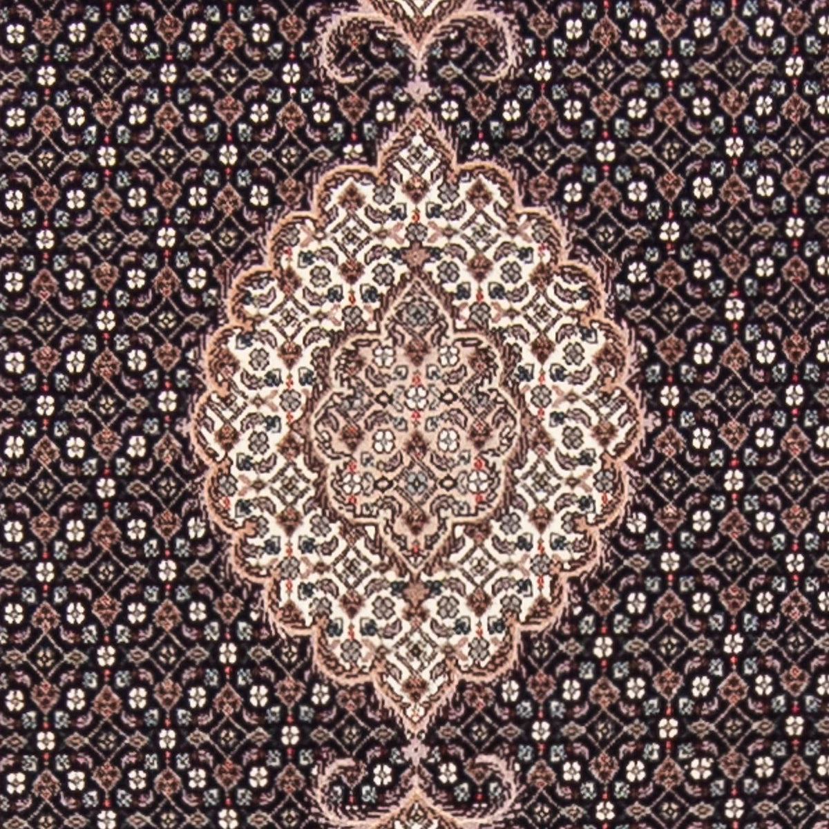 Runner Persisk matta - Tabriz - Royal - 391 x 82 cm - mörkblå