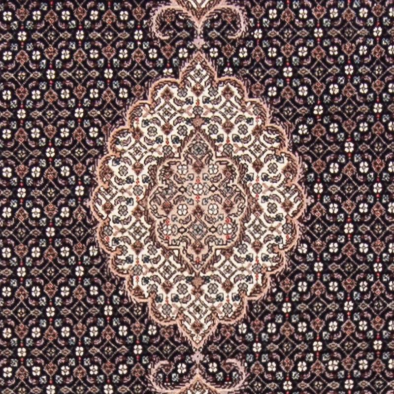 Runner Persisk matta - Tabriz - Royal - 391 x 82 cm - mörkblå