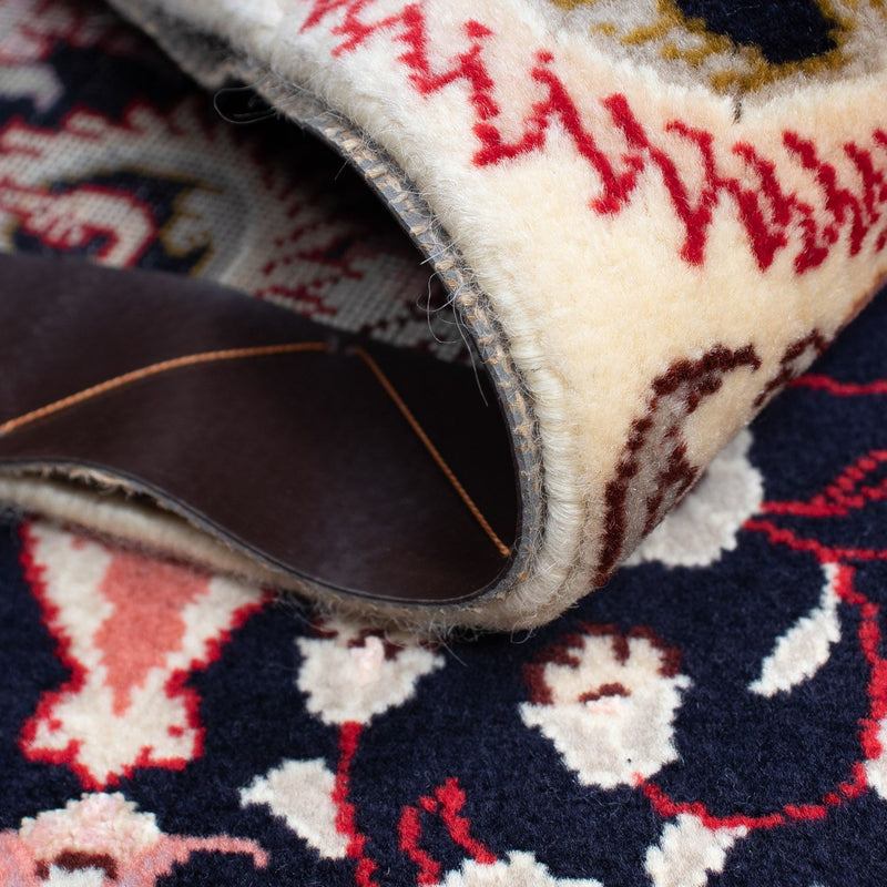 Persisk matta - Tabriz - Royal - 92 x 61 cm - mörkblå