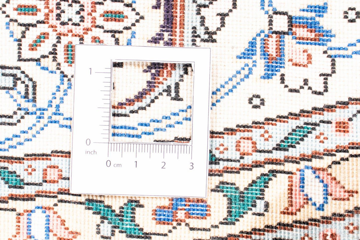 Persisk matta - Tabriz - Royal runt  - 150 x 150 cm - beige