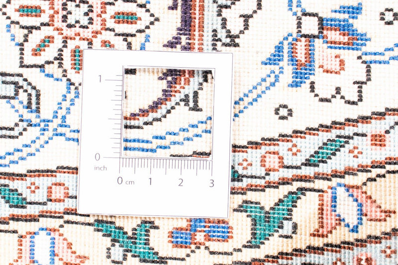 Persisk matta - Tabriz - Royal runt  - 150 x 150 cm - beige