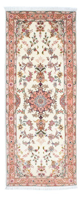 Runner Persisk matta - Tabriz - Royal - 212 x 82 cm - beige