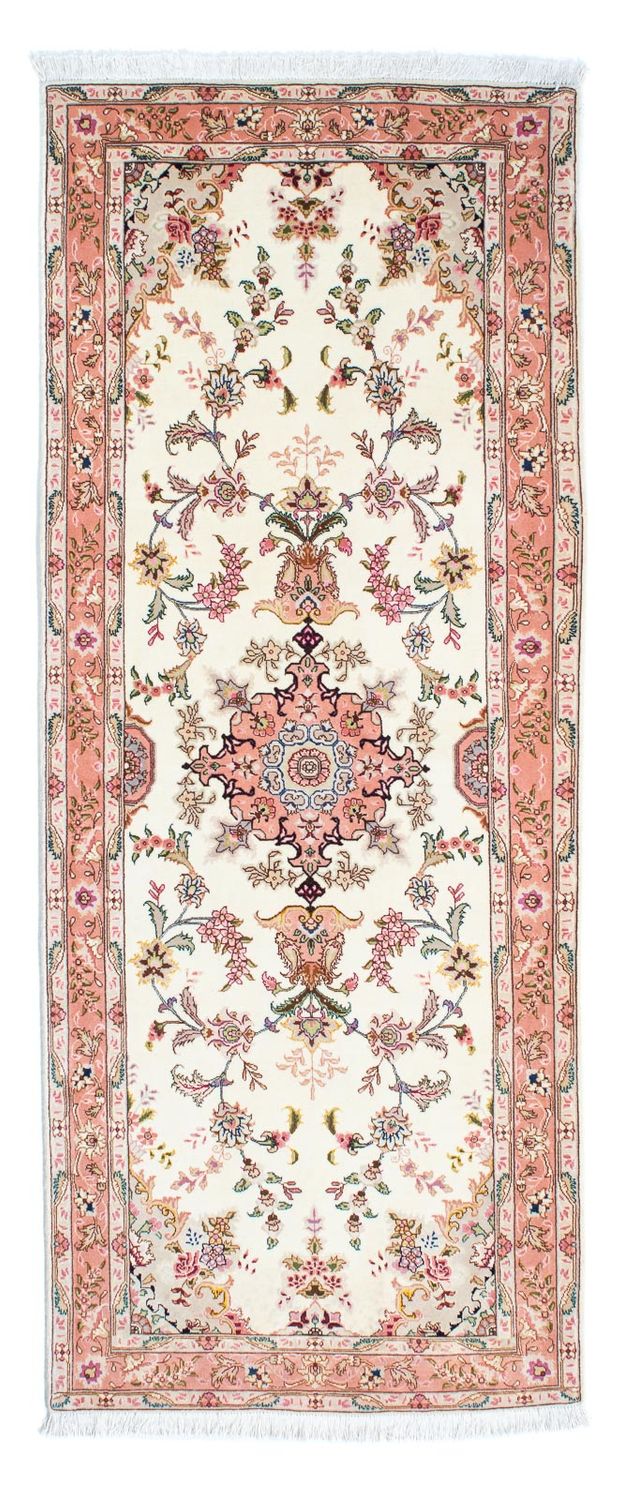 Runner Persisk matta - Tabriz - Royal - 212 x 82 cm - beige