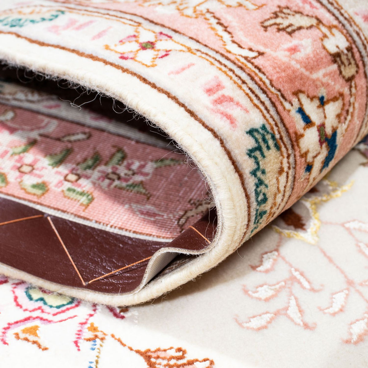 Runner Persisk matta - Tabriz - Royal - 212 x 82 cm - beige