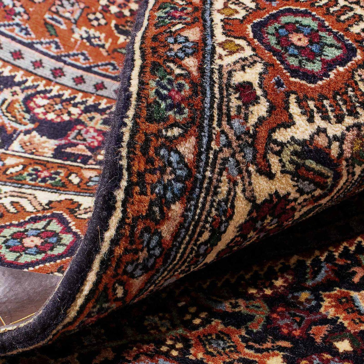 Persisk matta - Bijar - 152 x 105 cm - röd