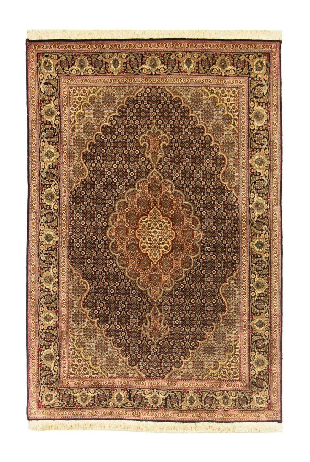 Persisk matta - Tabriz - Royal - 150 x 100 cm - svart