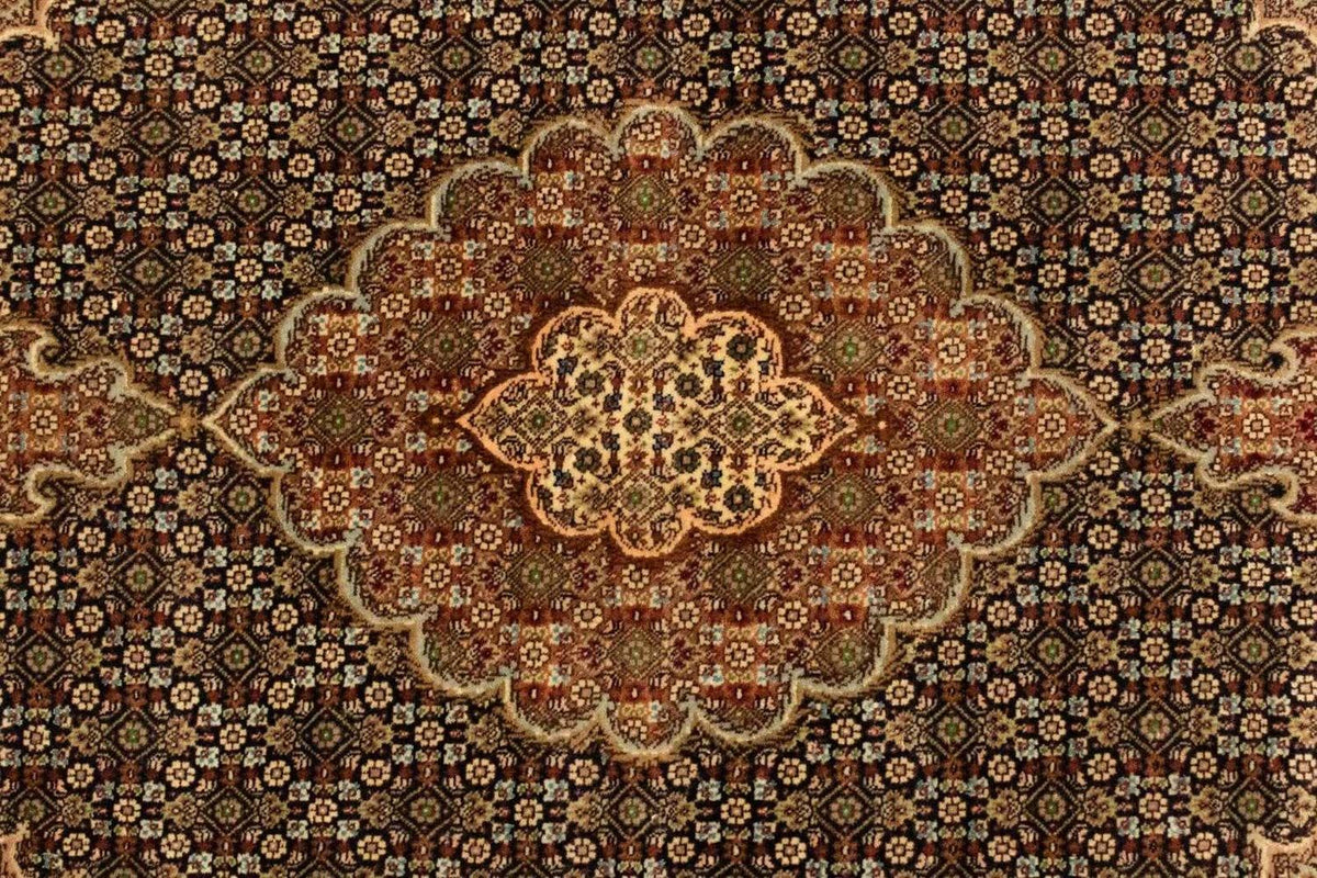 Persisk matta - Tabriz - Royal - 150 x 100 cm - svart