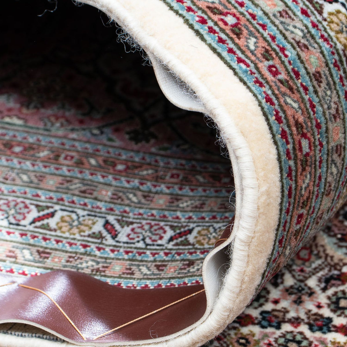 Persisk matta - Tabriz - 300 x 252 cm - flerfärgad