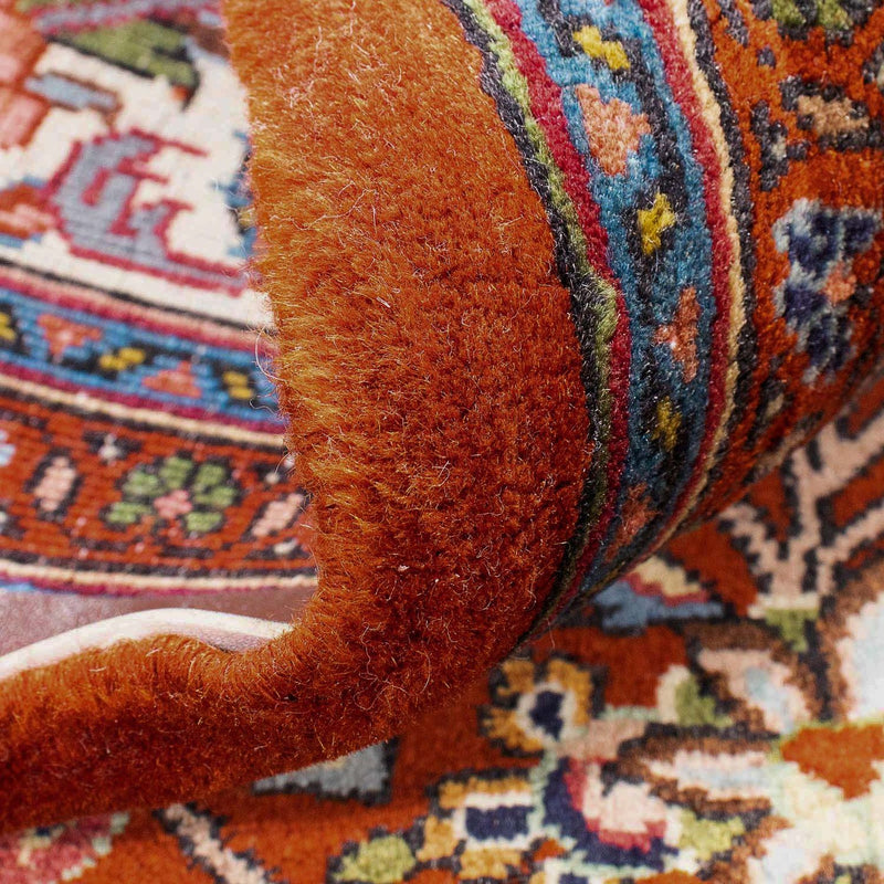 Persisk matta - Bijar - 152 x 110 cm - röd