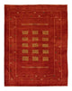 Gabbeh-matta - persisk - 193 x 149 cm - röd