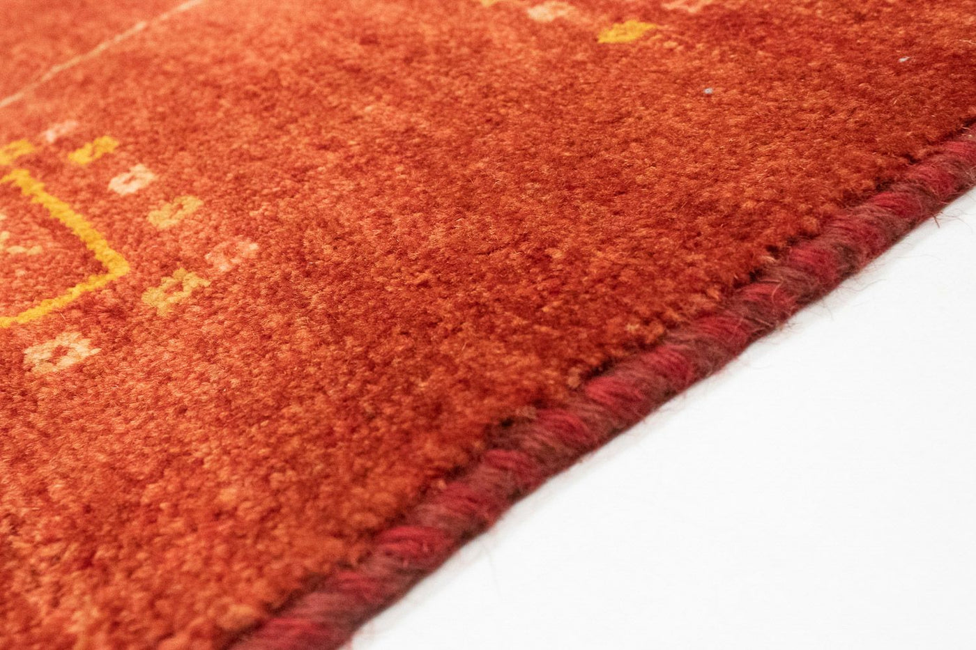 Persisk Gabbeh Mattan 194x150cm - Perserteppich Wollteppich