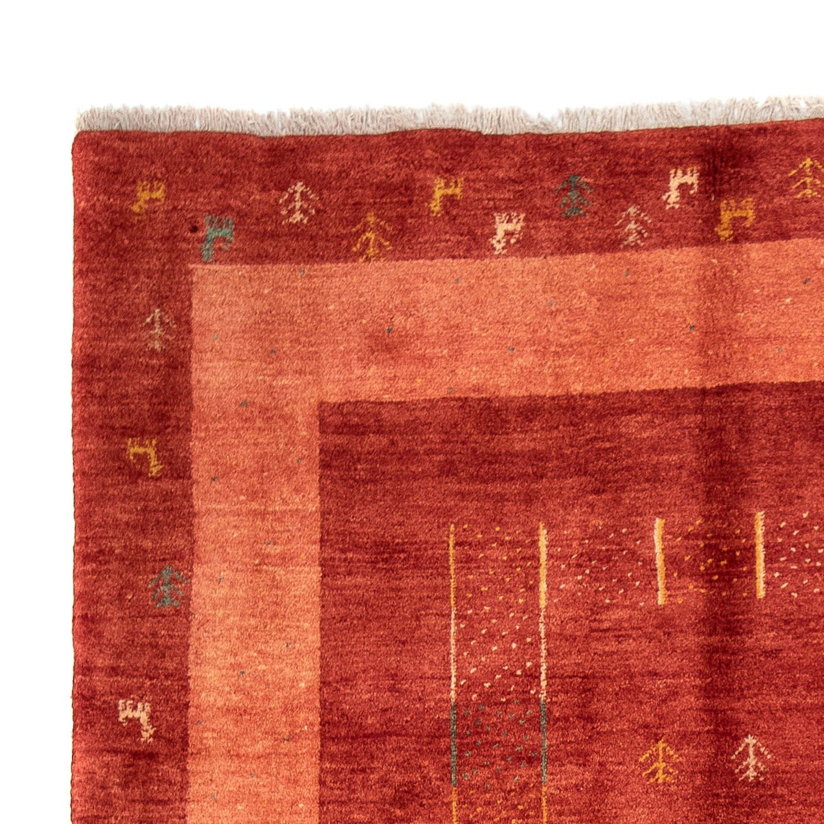Persisk Gabbeh Mattan 173x229cm - Perserteppich Wollteppich