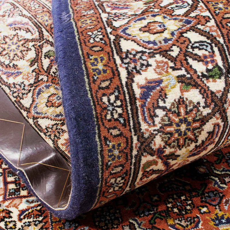 Persisk matta - Bijar - 164 x 112 cm - blå