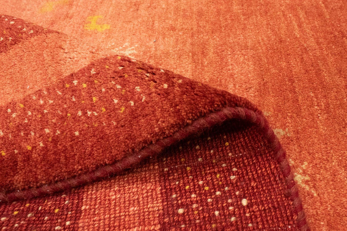 Gabbeh-matta - persisk - 200 x 150 cm - röd